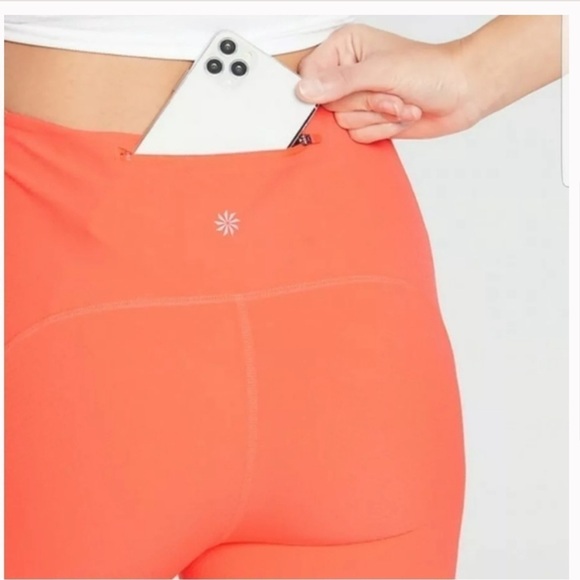 Athleta Ultimate Dobby Mesh Capri High Rise Small - Picture 3 of 10